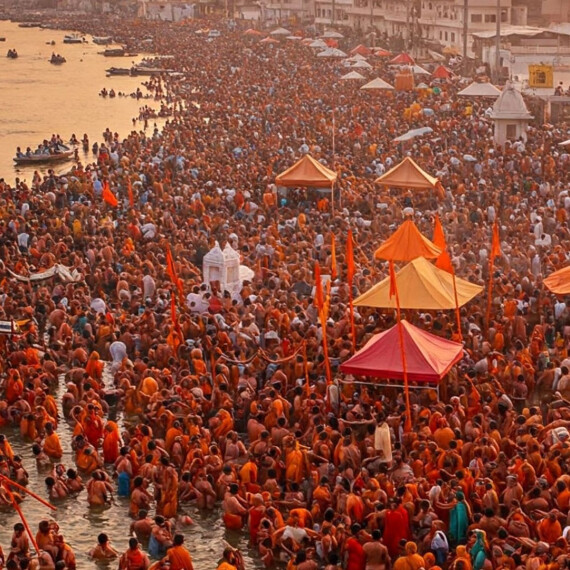Grootste religieuze festival ter wereld: mensen willen van hun zonden af!