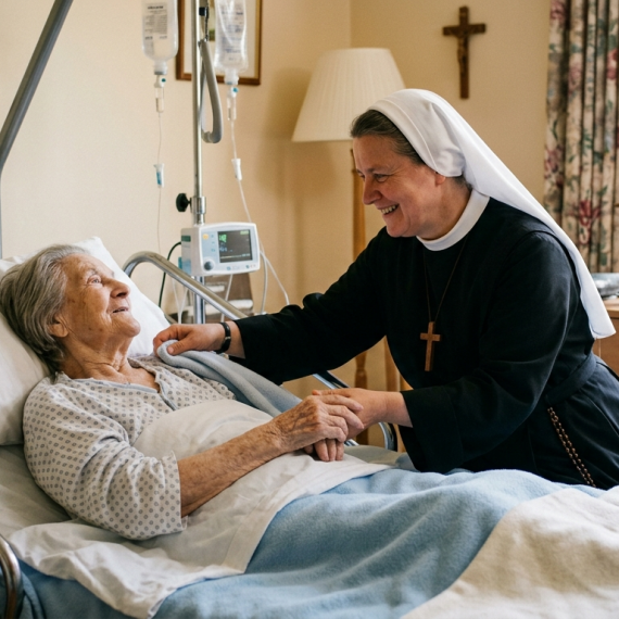 Woke in de praktijk: Nonnen moeten eeuwoude kankerzorg stoppen?