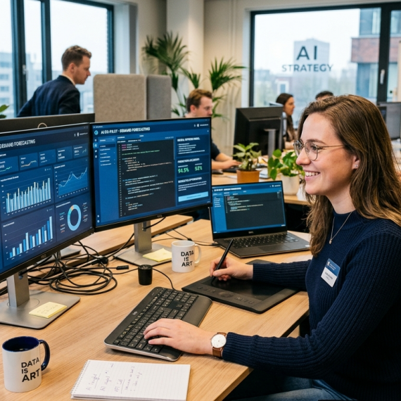 AI steeds meer op de werkvloer gebruikt