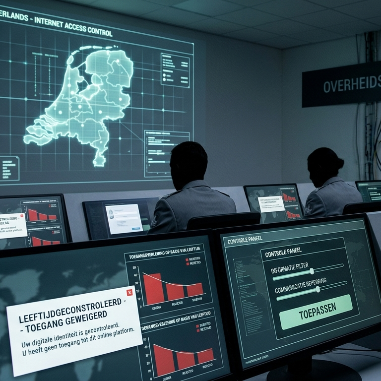 Leeftijdsverificatie op internet opstap naar digitale overheidscontrole