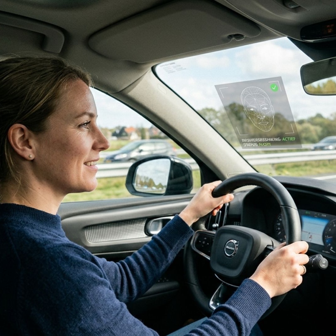 Bestuurders middels camera’s gecontroleerd in eigen auto