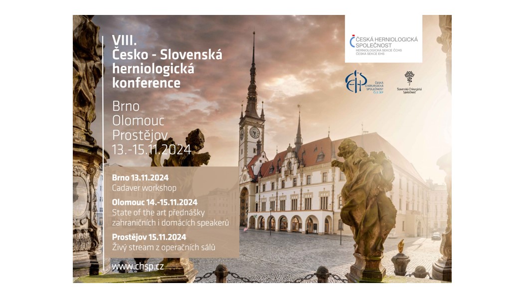 Česko - Slovenská herniologická konference 2024: Trendy a zlepšení výsledků břišních operací