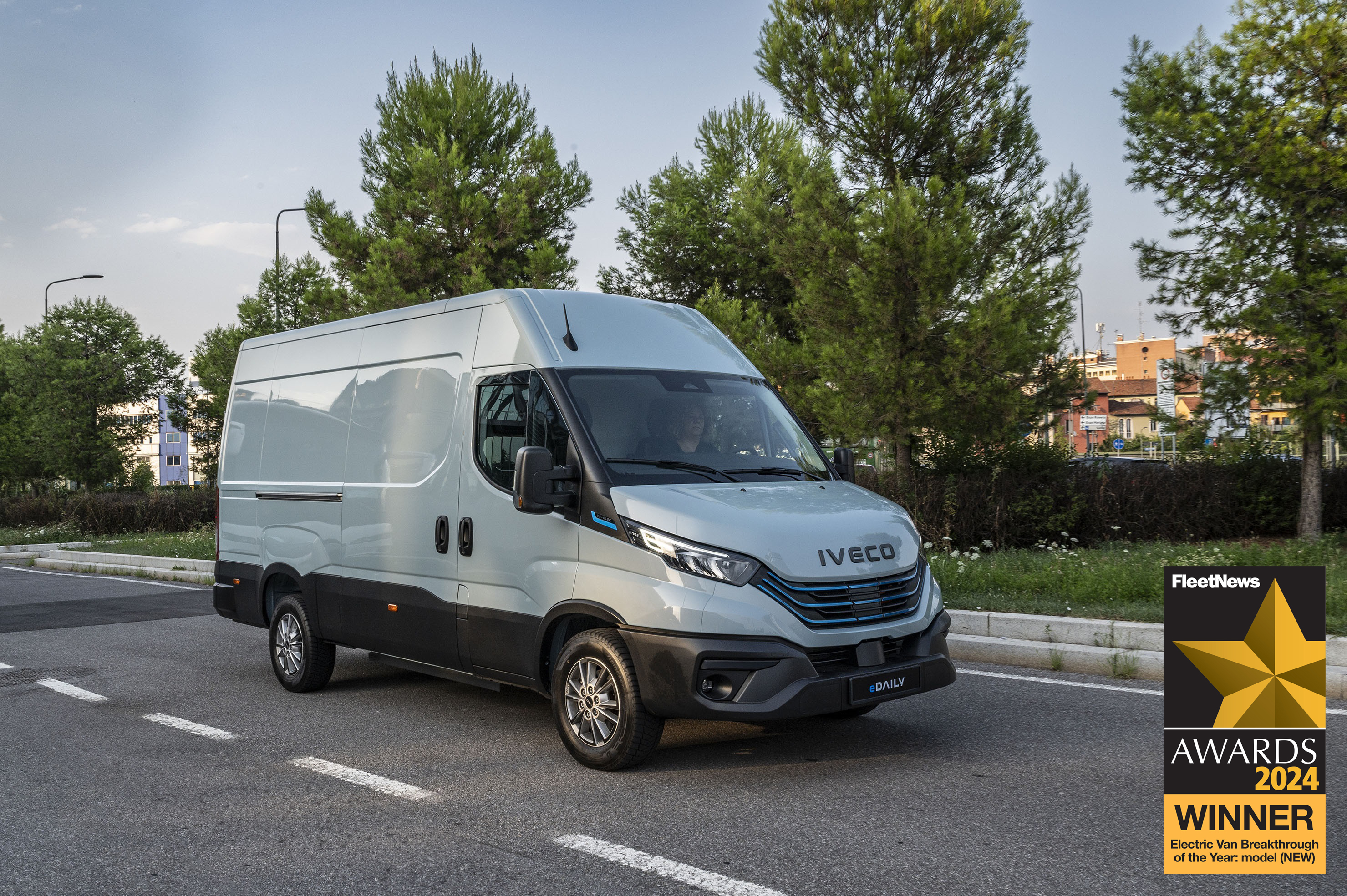 Pokrokové IVECO eDaily získalo ocenění "Průlom roku v oblasti elektrických dodávek"