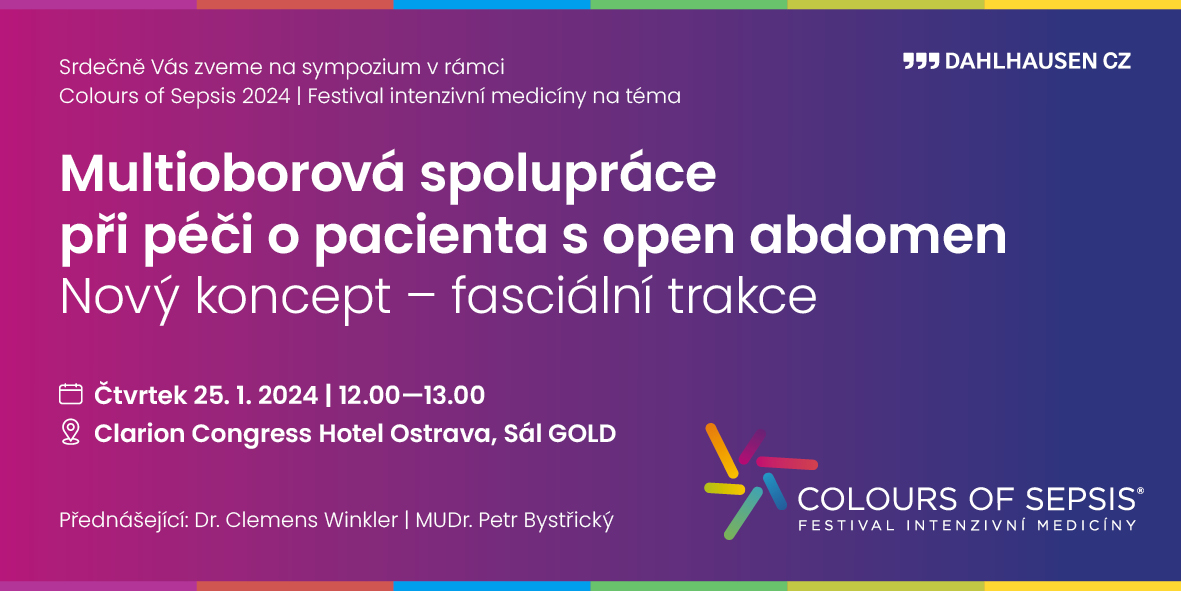 Colours of Sepsis 2024  slibuje nabitý program: Festival intenzivní medicíny se blíží