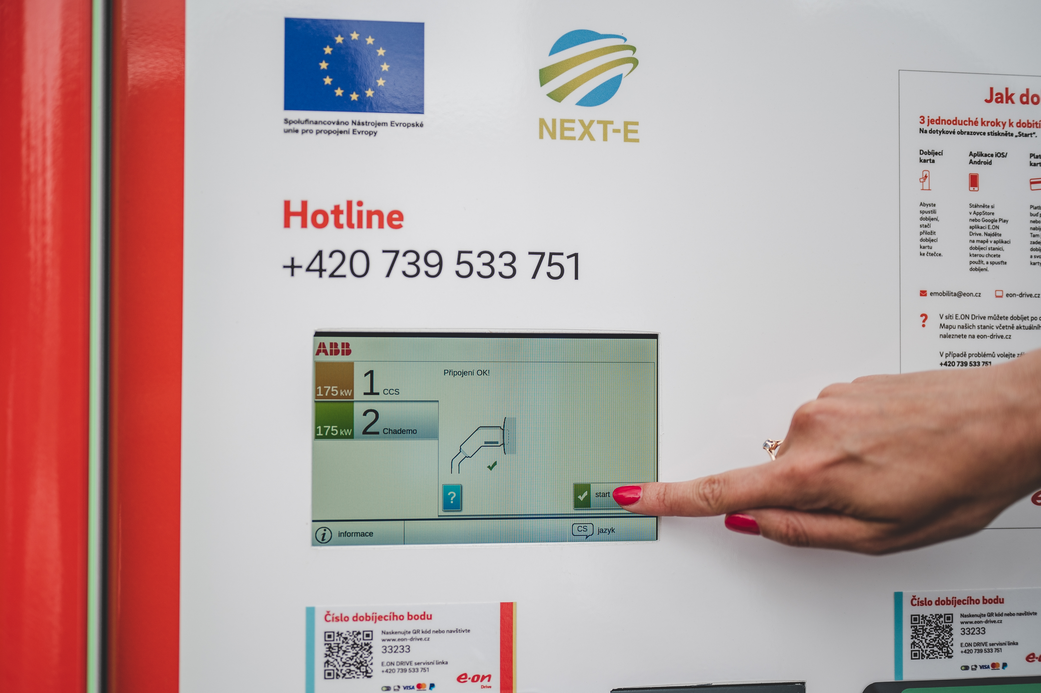 Ovládání dobíjecí stanice pro elektromobily