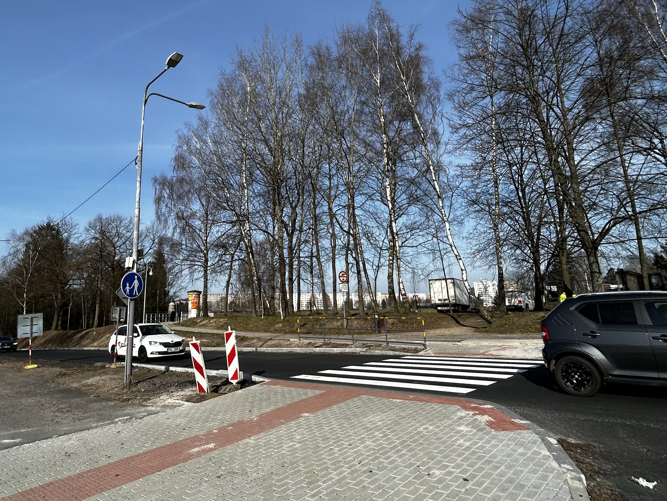 Stavbaři se vrátí do ulice U Přehrady v dubnu