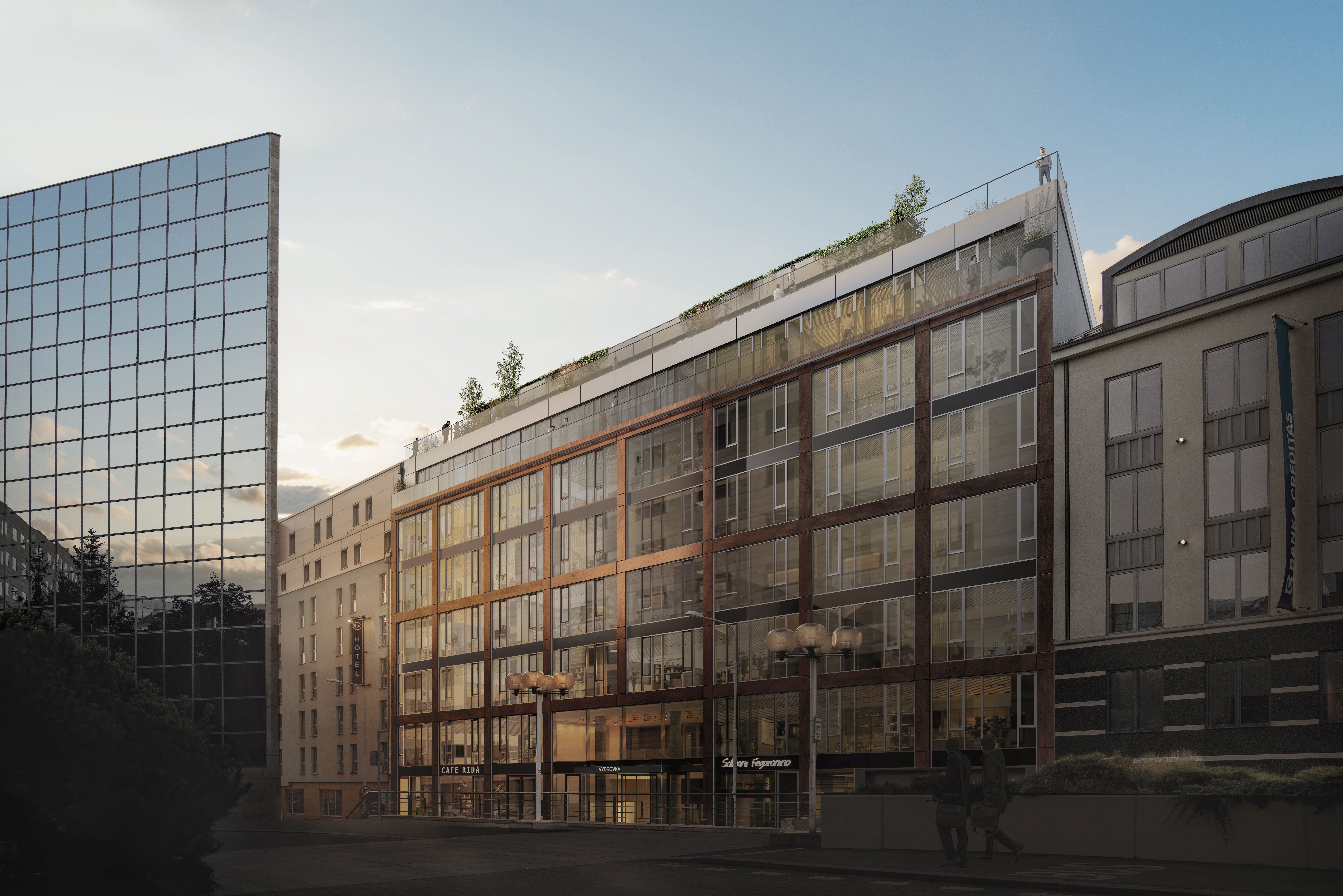 V Karlíně vyrůstá pod taktovkou Karimpol International kancelářská budova Vydrovka Office Center