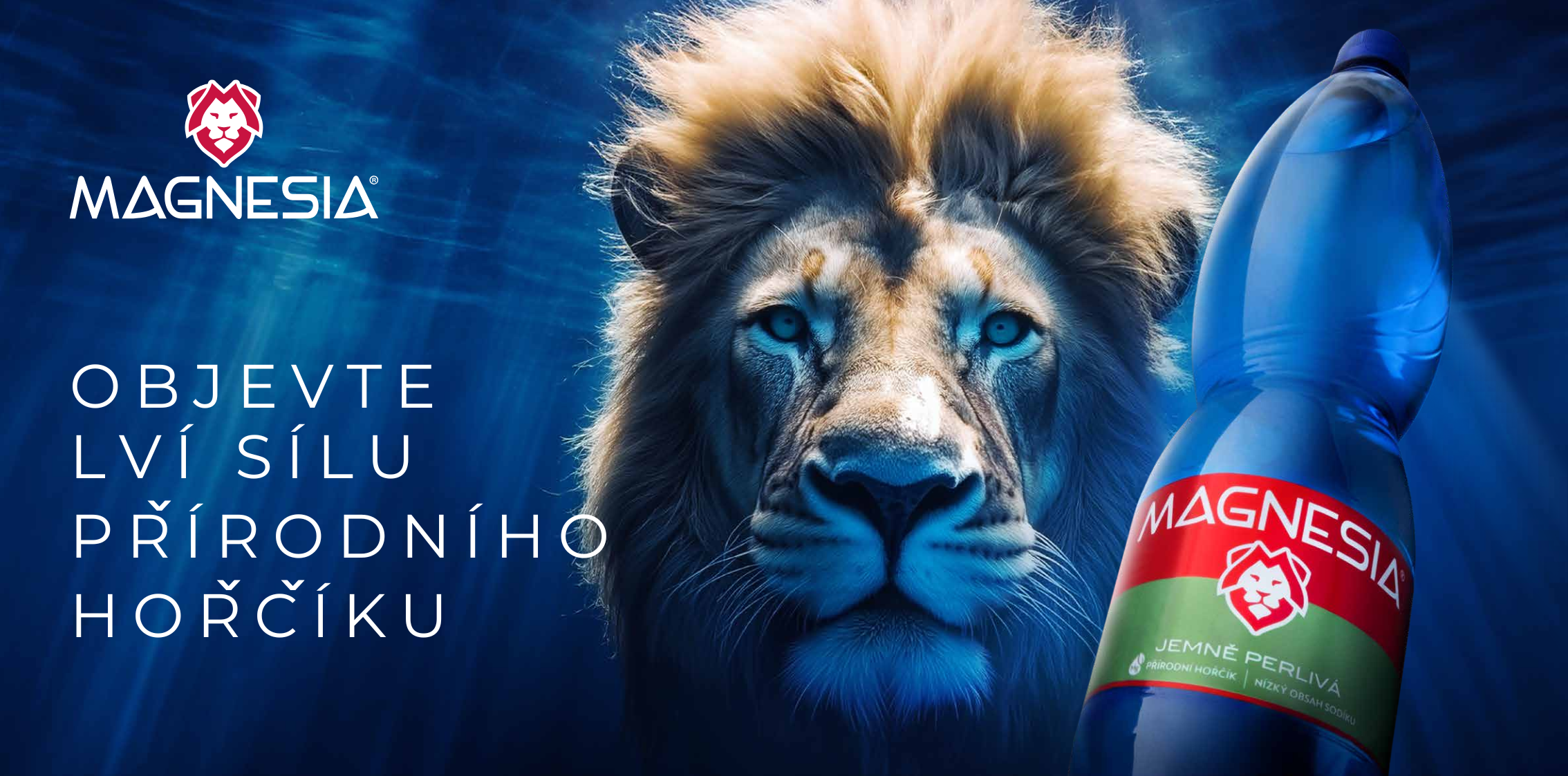 Televizní obrazovky pocítí lví sílu v nové kampani Magnesia