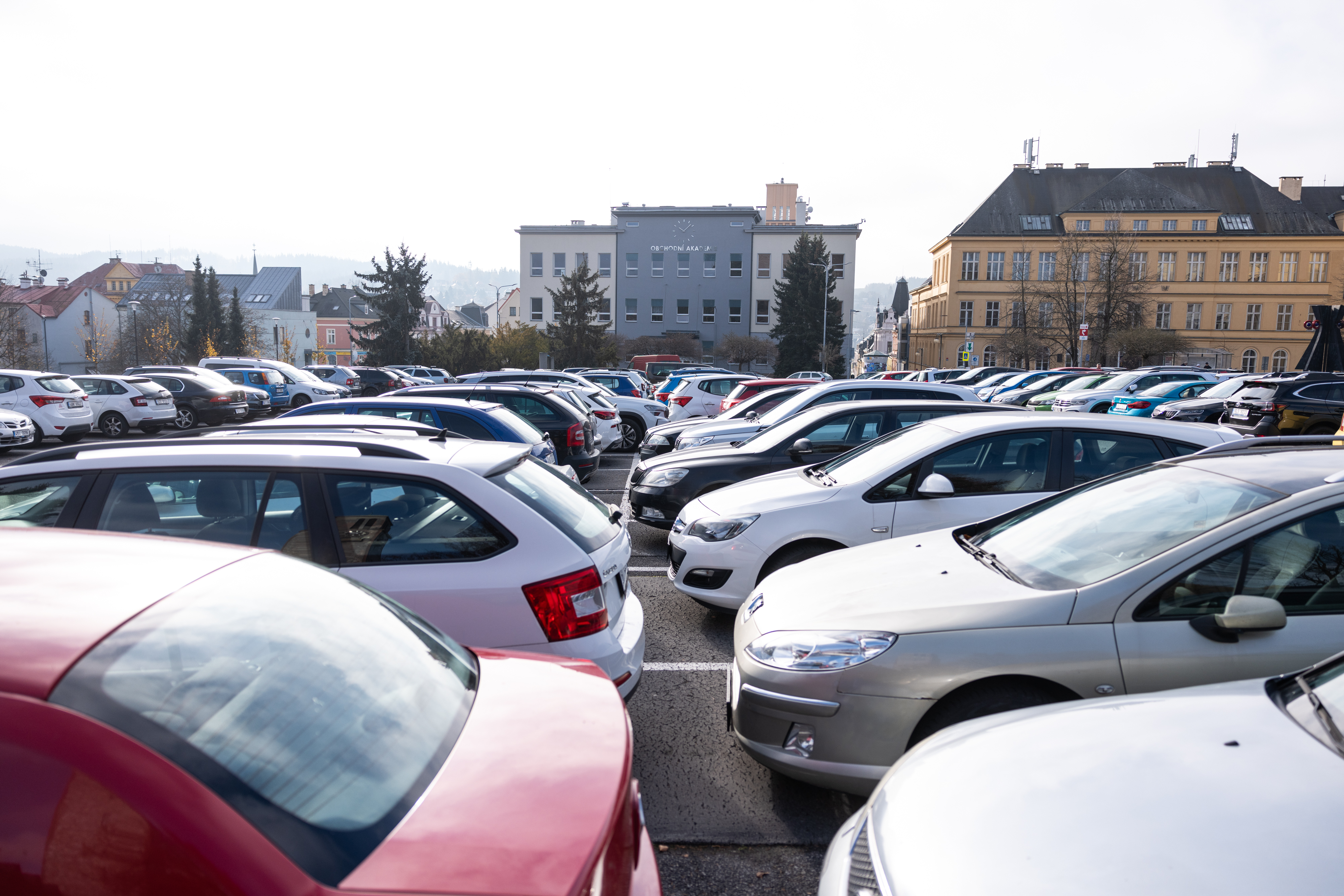 Jablonec n. N. hodnotil první týden provozu parkovacího systému
