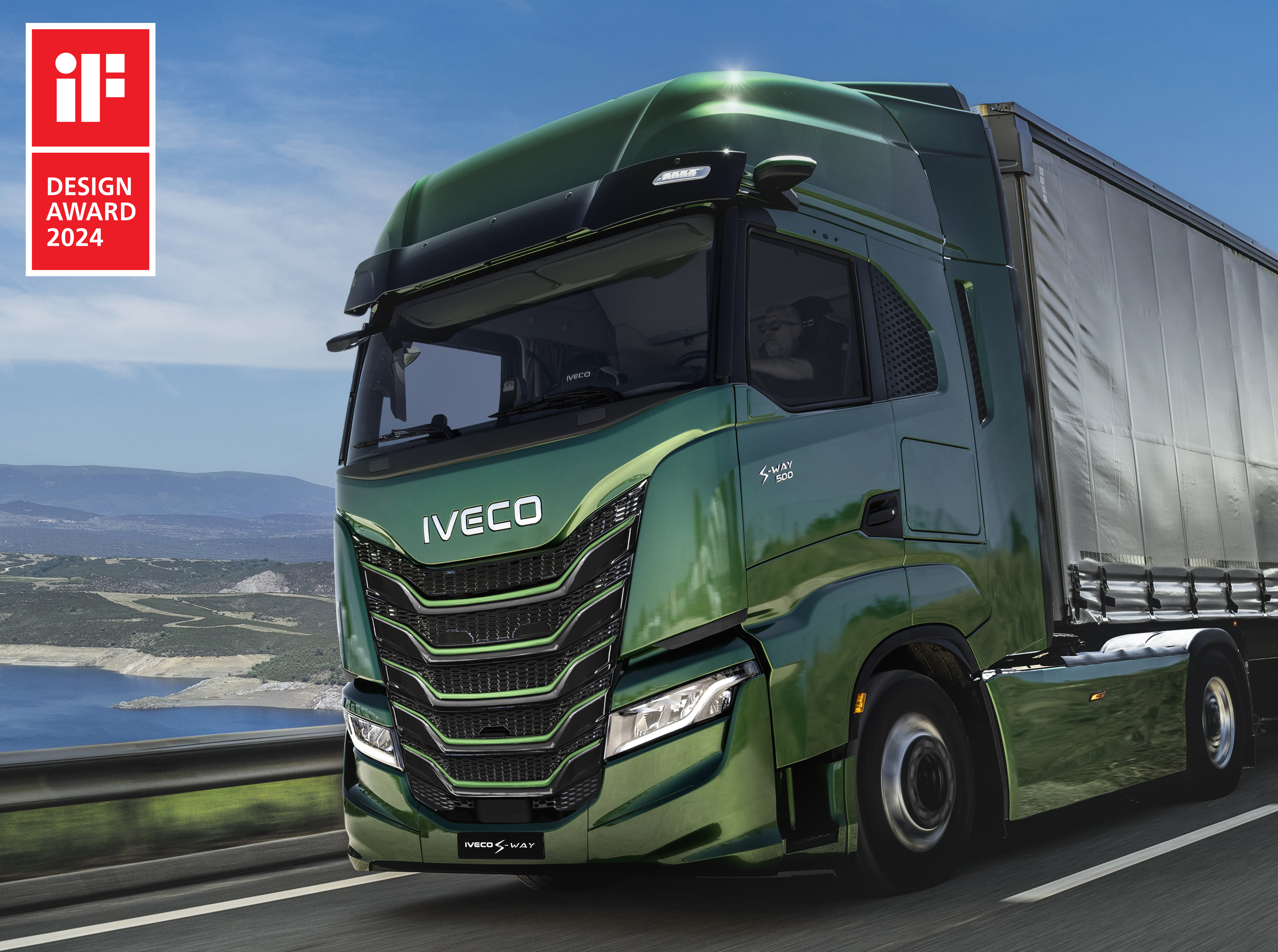 IVECO S-Way získalo prestižní cenu iF DESIGN AWARD 2024