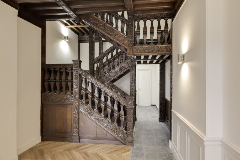 Rénovation de bureaux de caractère à Paris