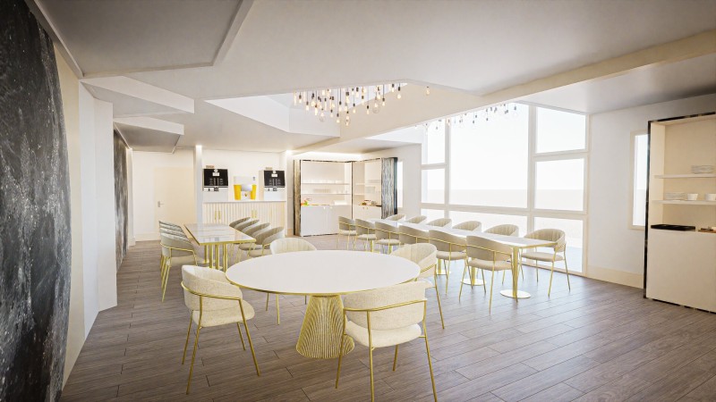 Salle du petit déjeuner