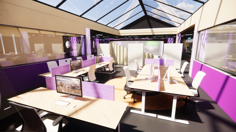 Aménagement de bureaux en région parisienne