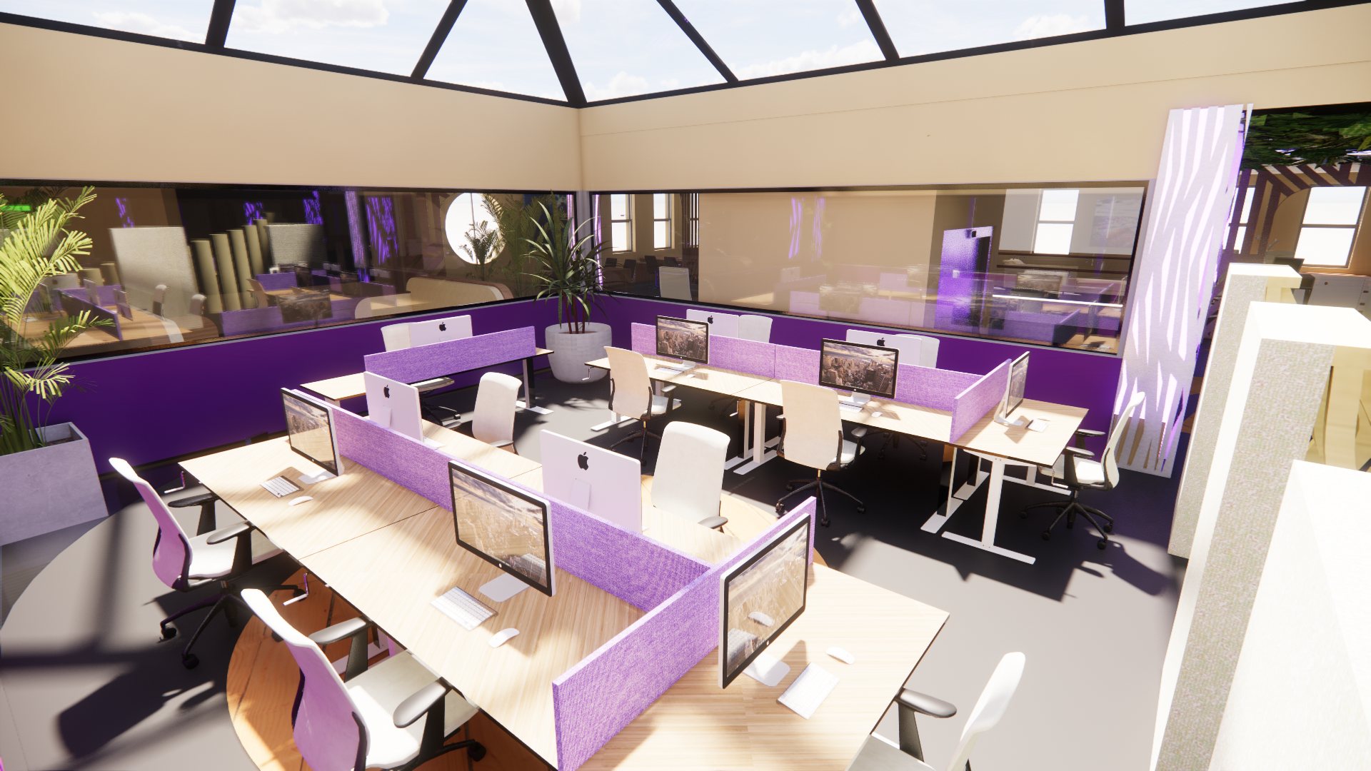 Aménagement de bureaux en région parisienne