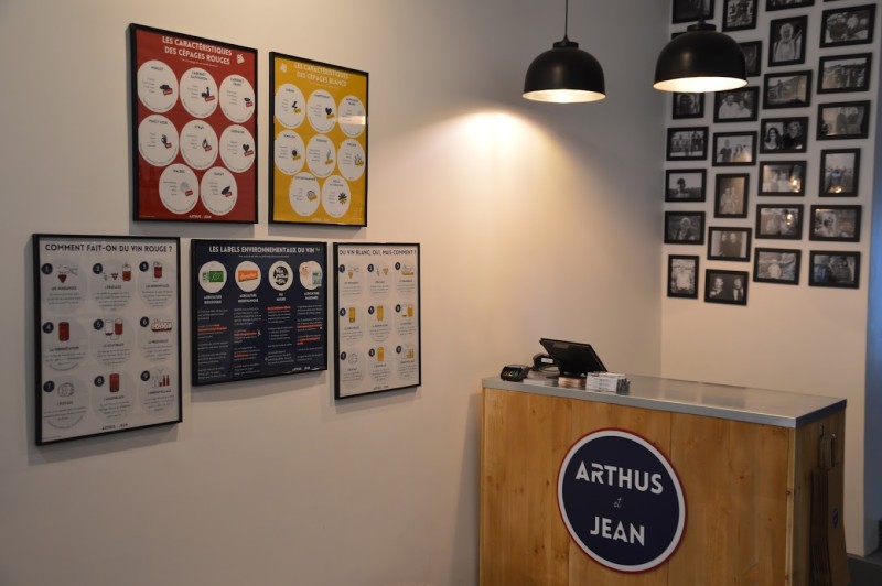 Rénovation d'un caviste indépendant à Paris