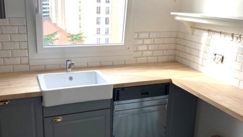 une cuisine fonctionnelle et design