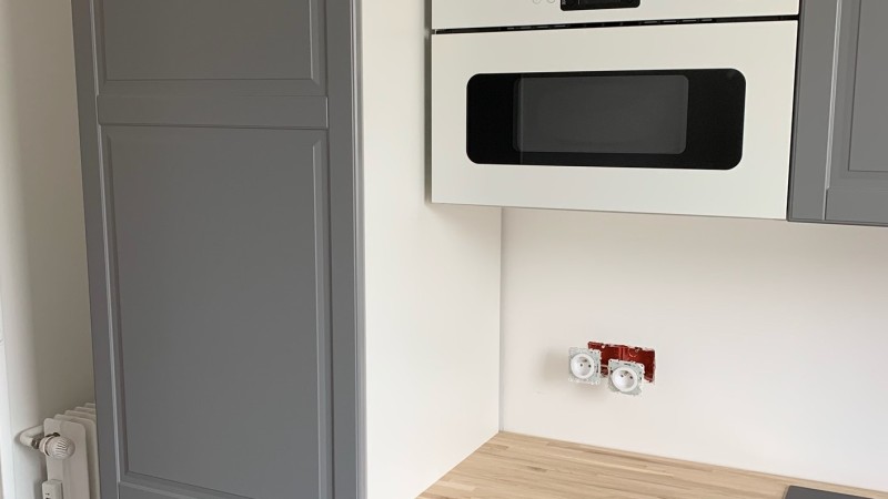 une cuisine fonctionnelle et design