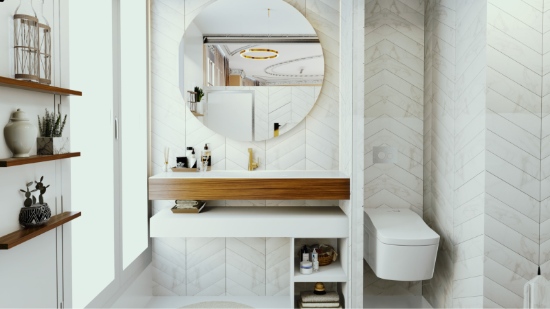 Rénovation et conception 3D d'une chambre Parisienne
