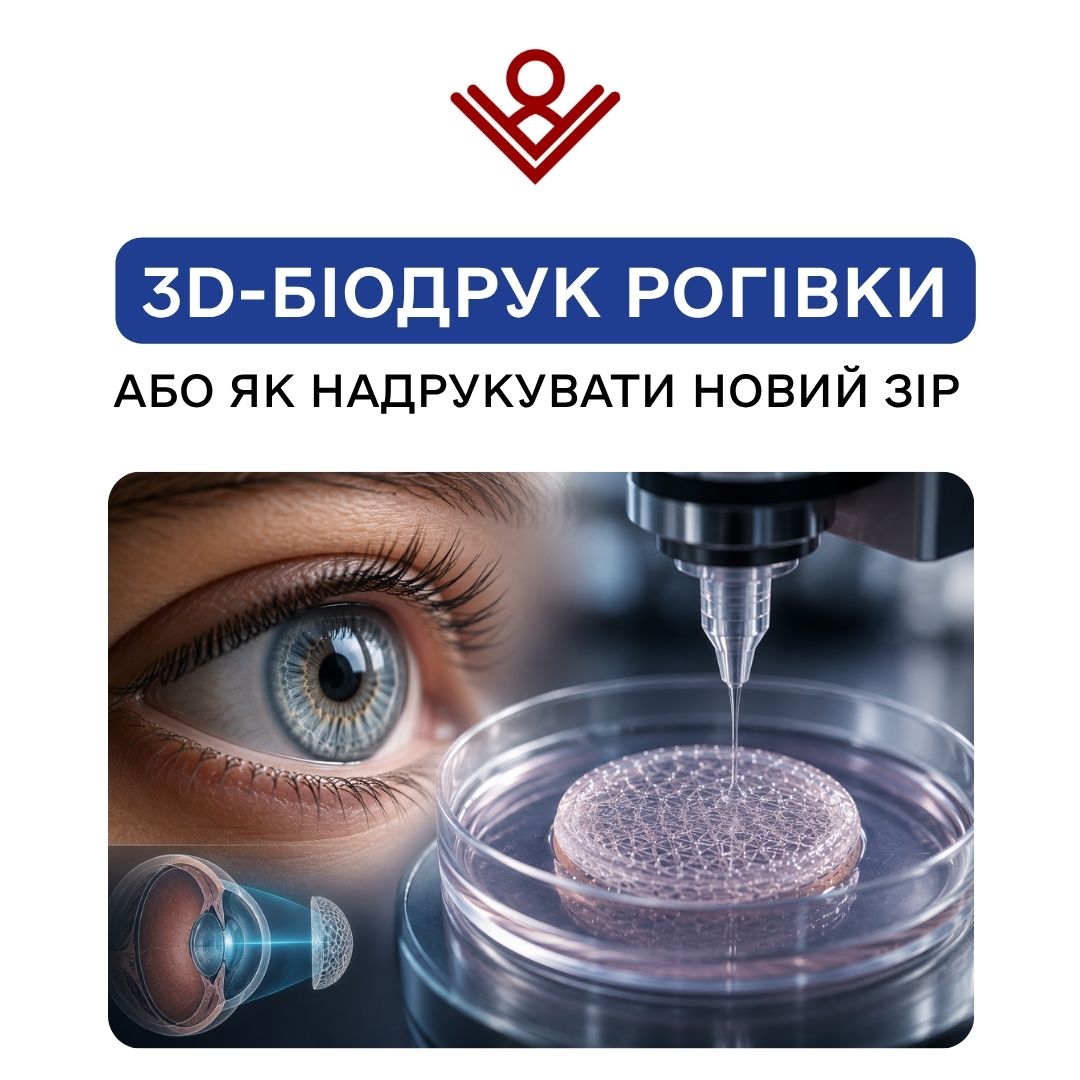 3D-біодрук рогівки