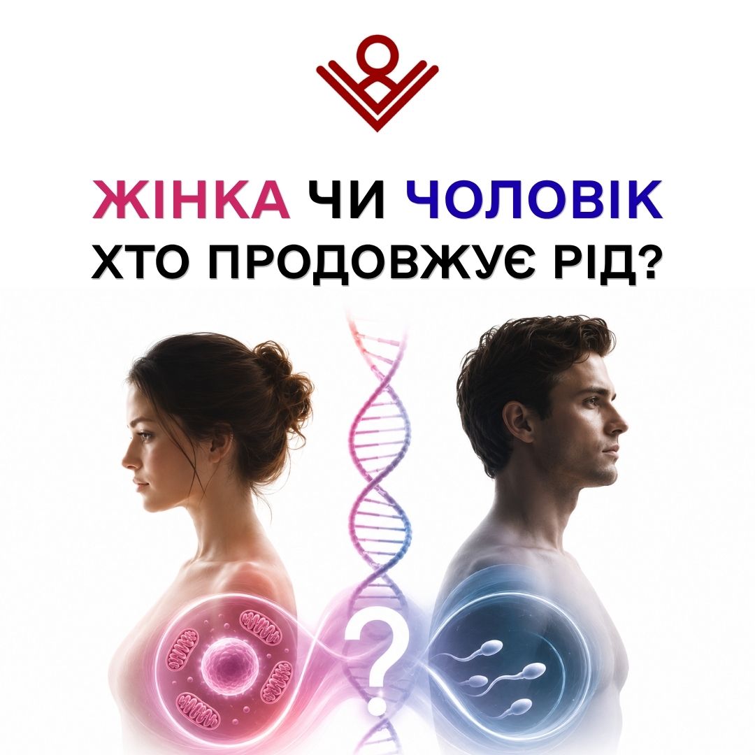 жінка чи чоловік хто продовжує рід?