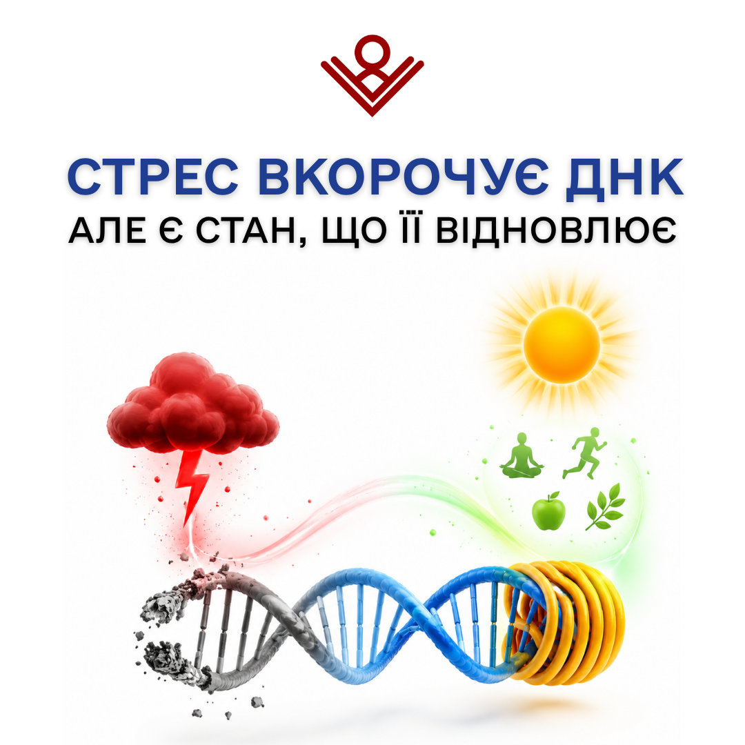 Стрес вкорочує днк