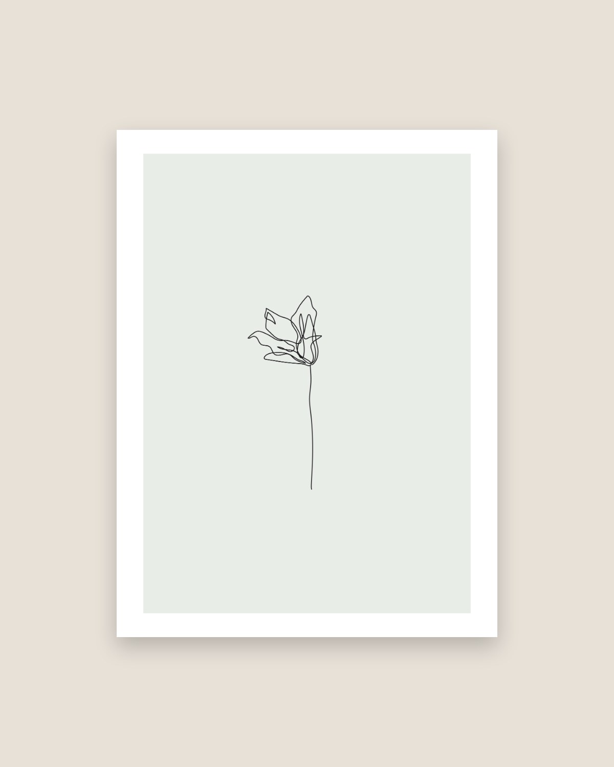 Blommor poster