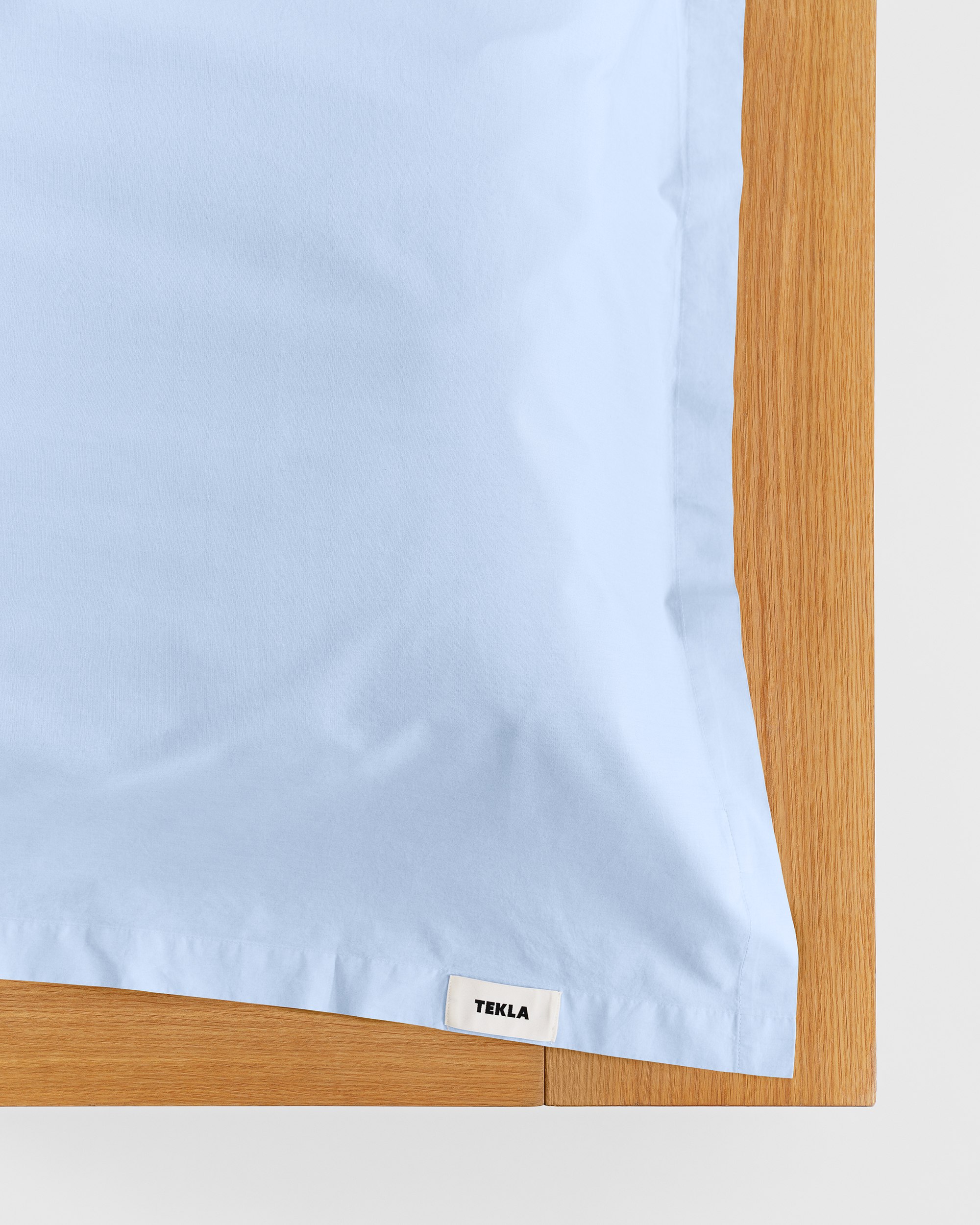 【新品】TEKLA FLAT SHEET 260×260 Linen sheet – Powder Blue | Tekla Fabrics