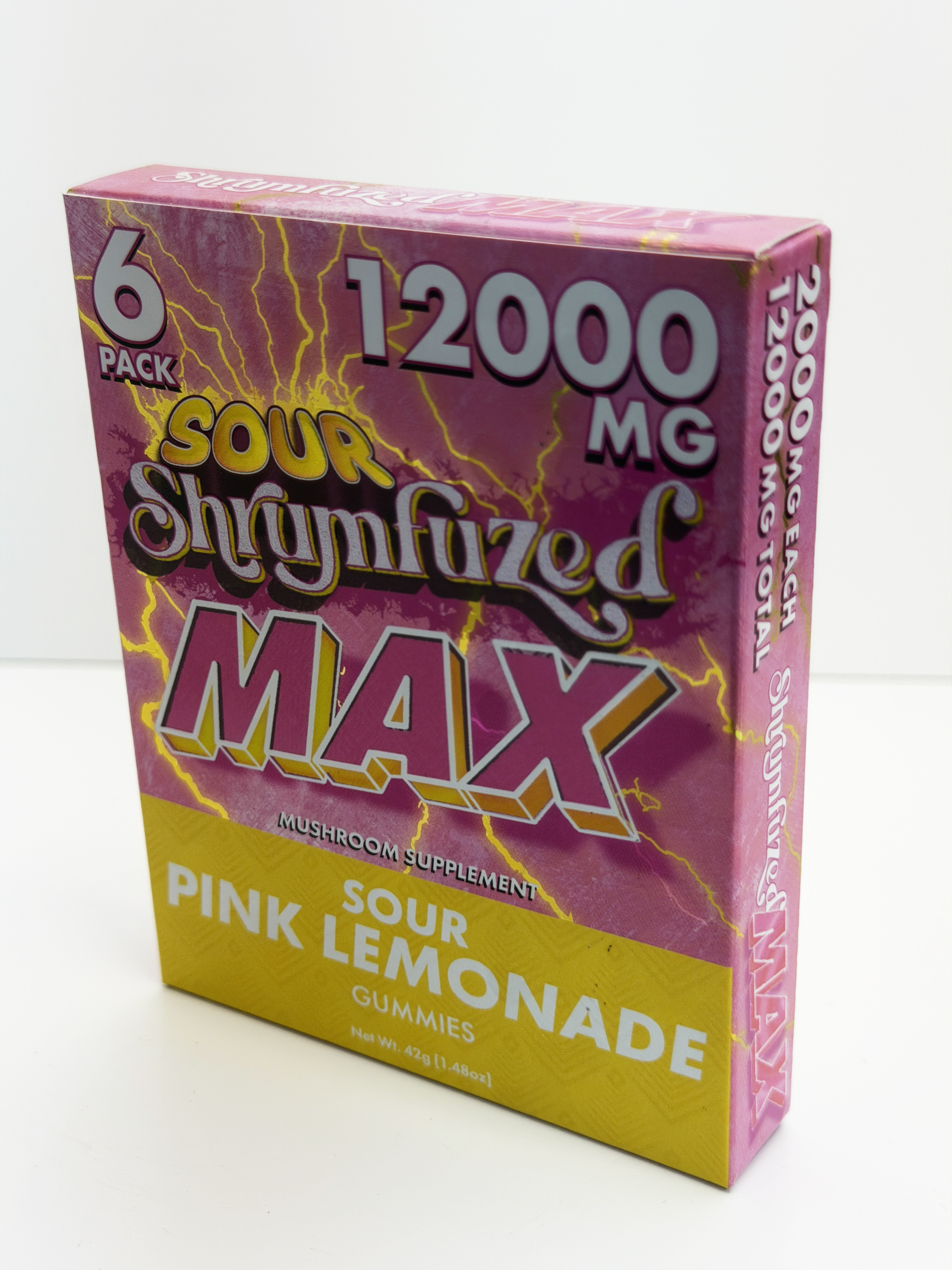 Underdogs Lab Shrumfuzed MAX 6pk|2000mg Gummies-Sour Watermelon — alternate view 4