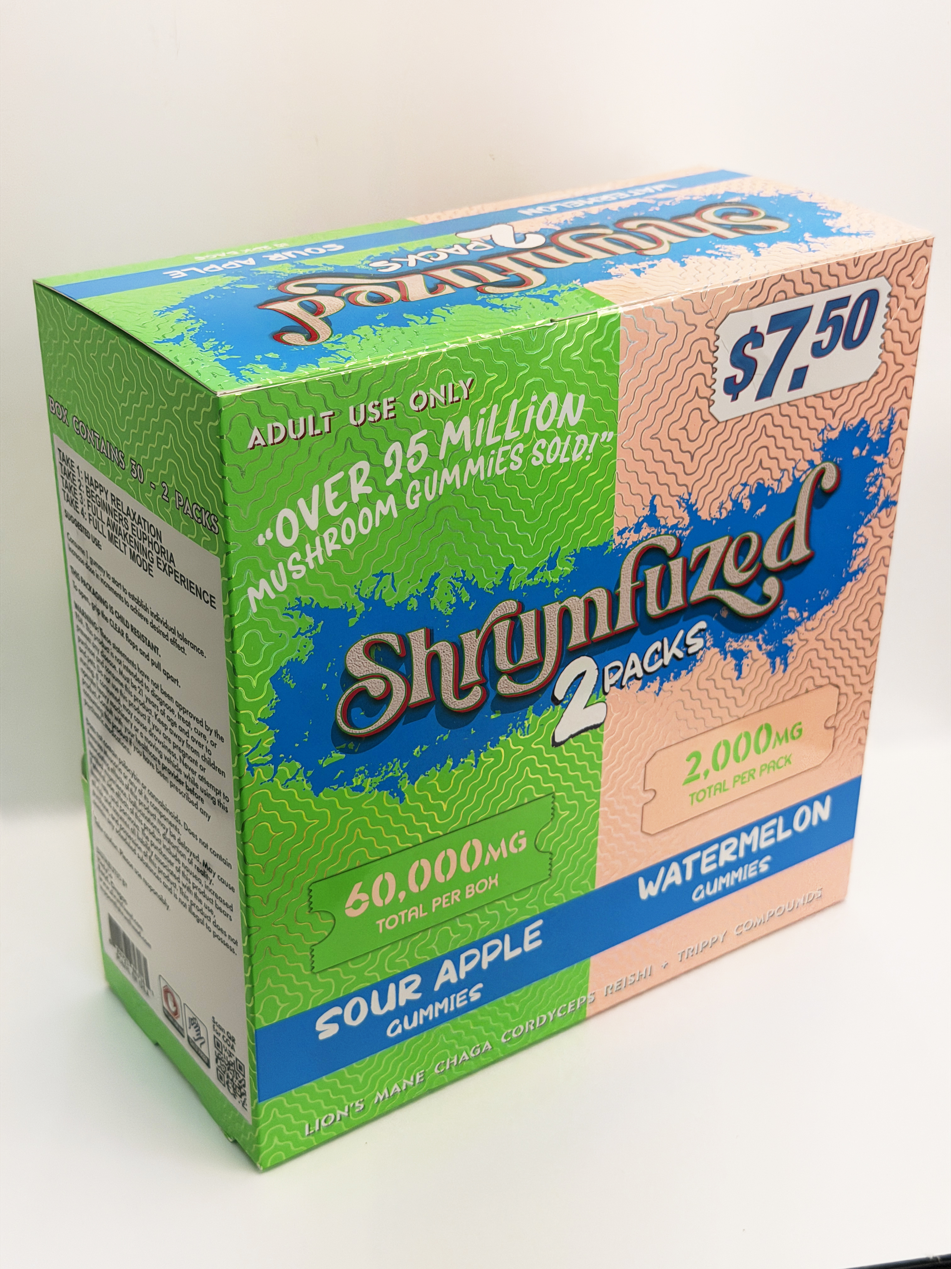 Underdogs Lab Shrumfuzed 2pk | 2000 mg Mushroom Gummies -Sweet Pear + Traopical Pineapple — alternate view 10