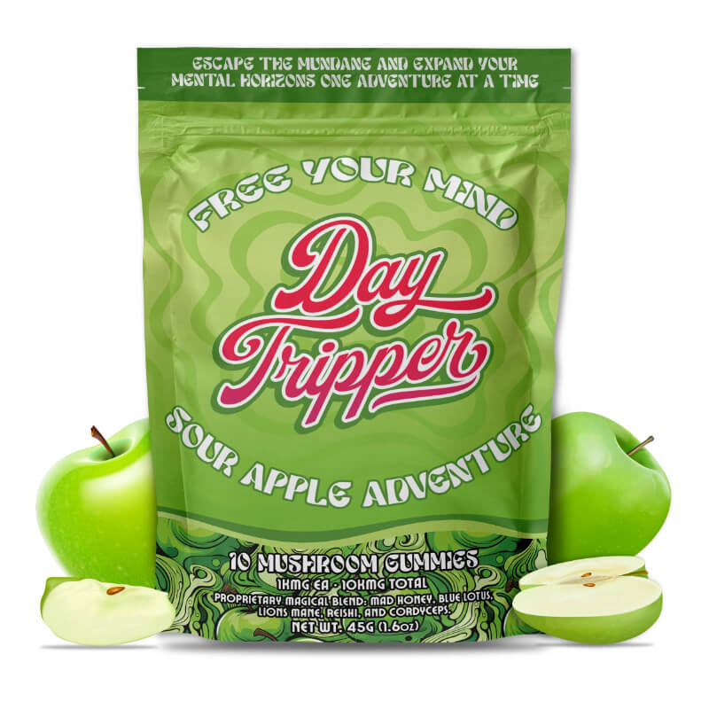 Underdogs Lab Day Tripper Mushroom-10ct/bx 100%Vegan Wild Berry Odyssey — alternate view 2