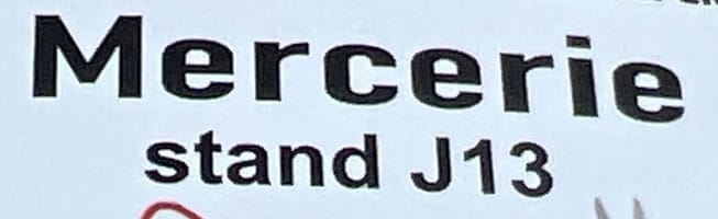 Logo Mercerie J13