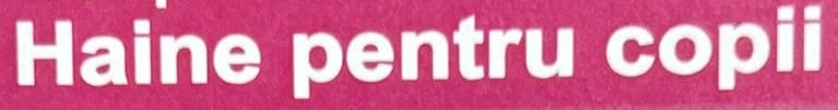 Logo Haine pentru copii