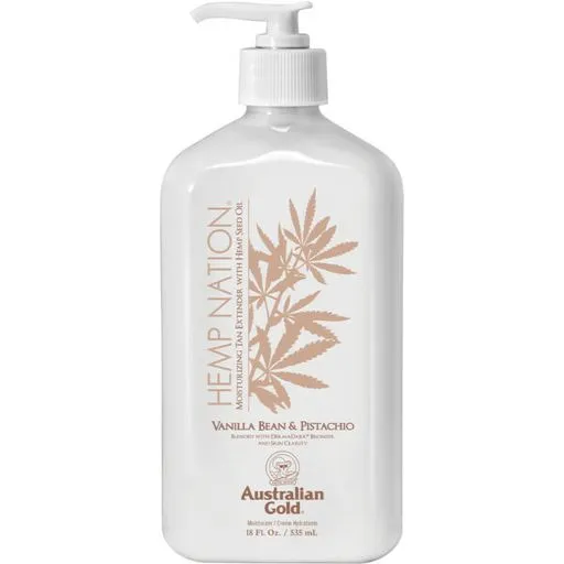 Hemp Nation Vanilla Bean and Pistachio Tan Extender