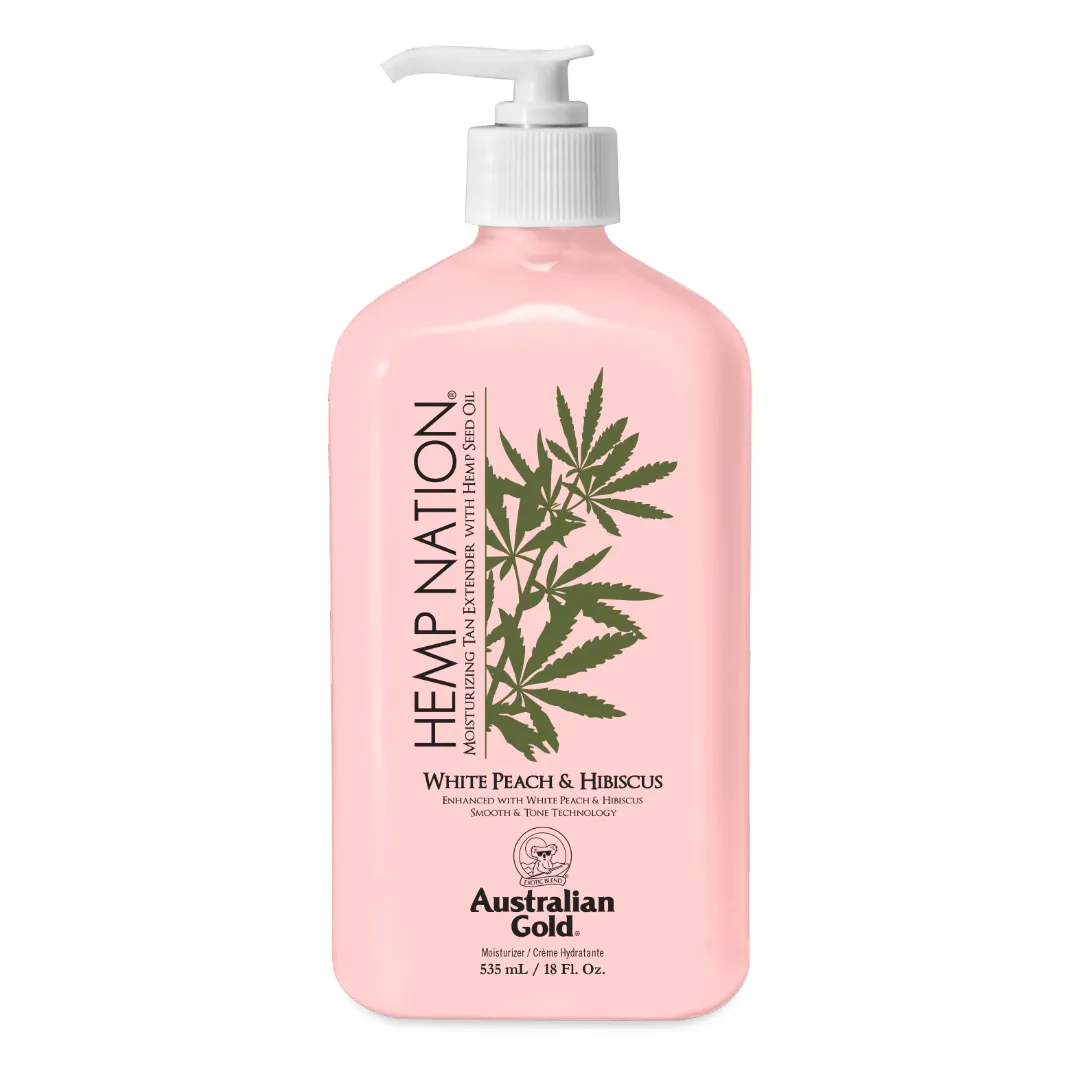 Hemp Nation White Peach & Hibiscus Tan Extender