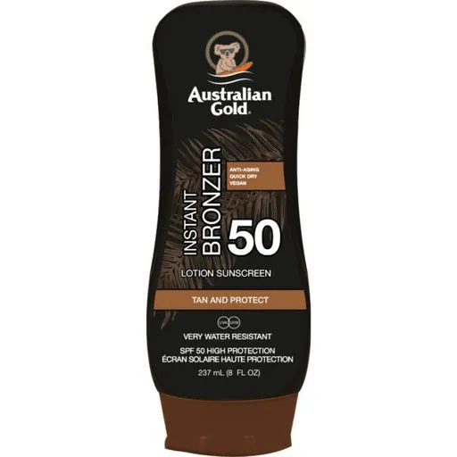 Australian Gold SPF 50 Lotion with Bronzers