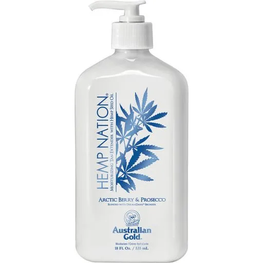 Hemp Nation Arctic Berries and Prosecco Tan Extender