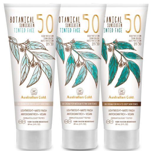 Australian Gold Botanical SPF 50 Tinted Face Lotion