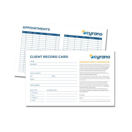 Client Record Cards