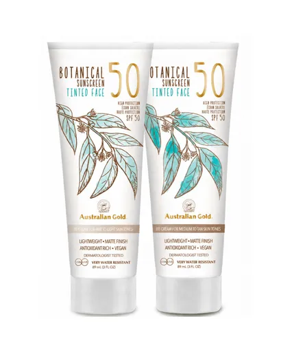 Australian Gold Botanical SPF 50 Tinted Face Lotion