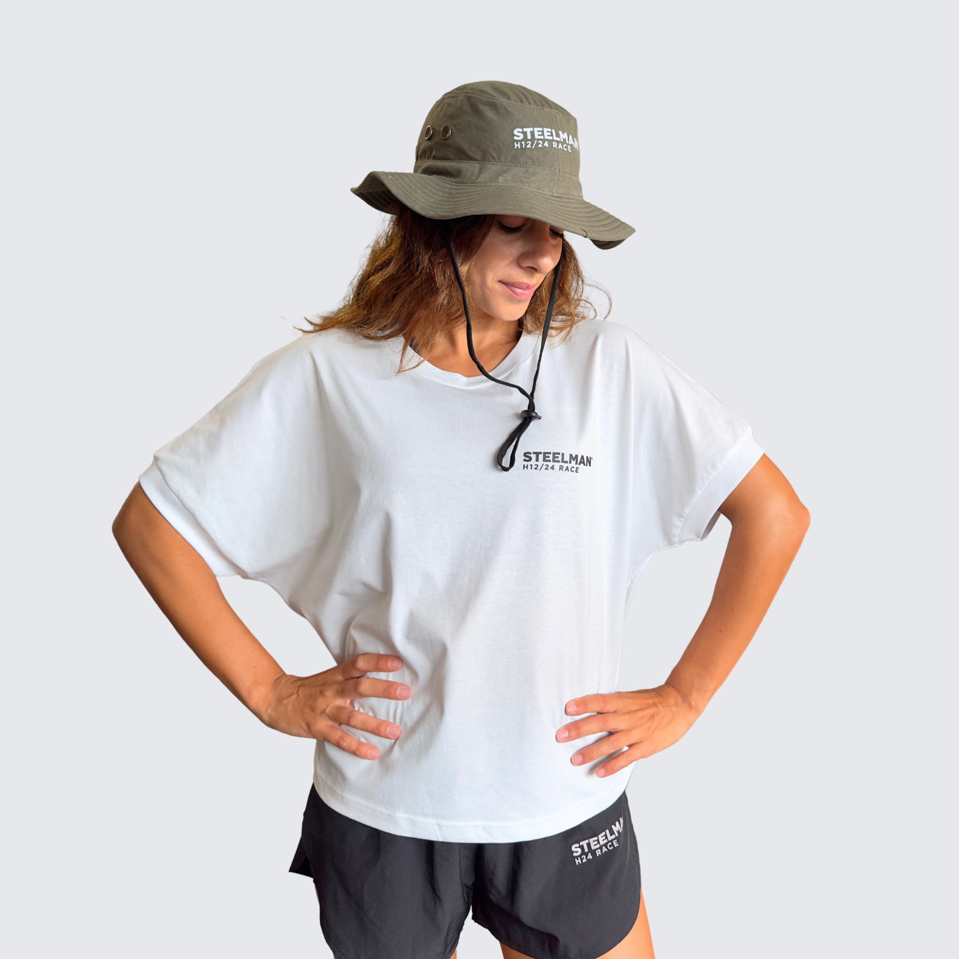 T-shirt Crop bianca