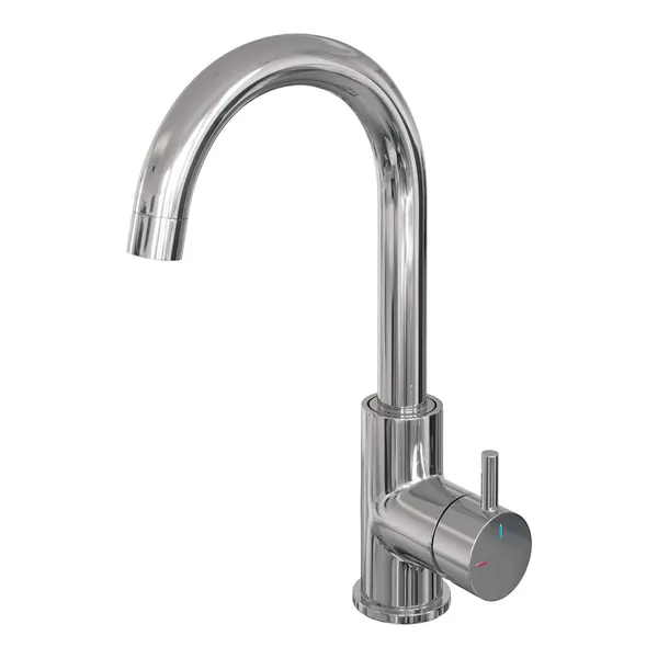 BRAUER Edition hoge opbouw wastafelmengkraan met draaibare ronde uitloop model B