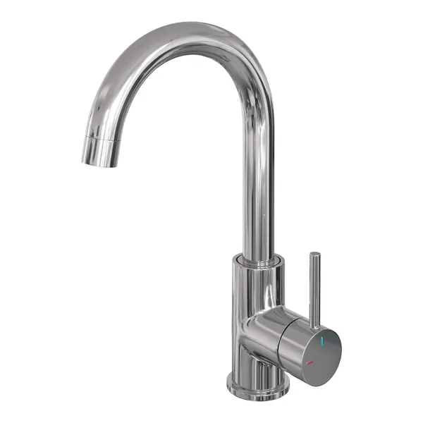 BRAUER Edition hoge opbouw wastafelmengkraan met draaibare ronde uitloop model A