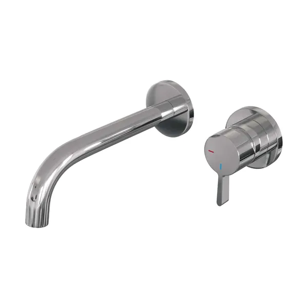 BRAUER Edition inbouw wastafelmengkraan met gebogen uitloop en rozetten model E1