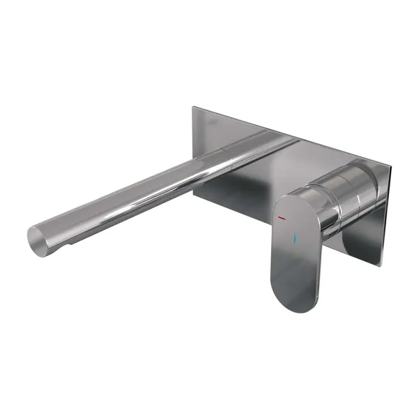 BRAUER Edition inbouw wastafelmengkraan met rechte uitloop en afdekplaat model C1