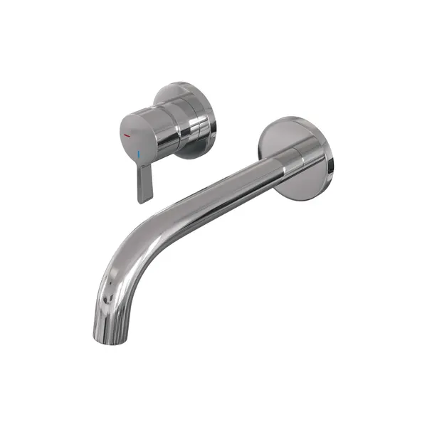 BRAUER Edition inbouw wastafelmengkraan met gebogen uitloop en rozetten model E2
