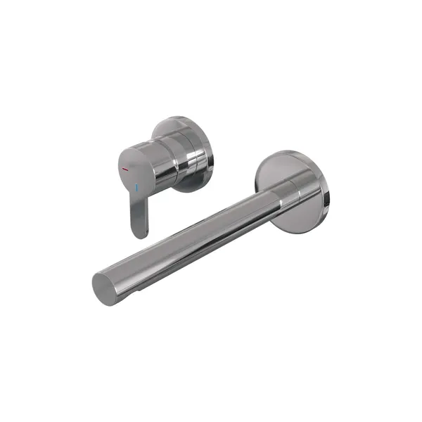 BRAUER Edition inbouw wastafelmengkraan met rechte uitloop en rozetten model D2