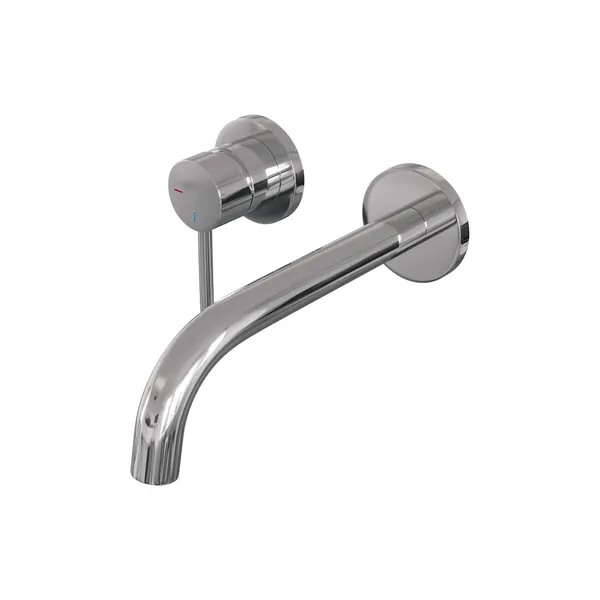 BRAUER Edition inbouw wastafelmengkraan met gebogen uitloop en rozetten model A2