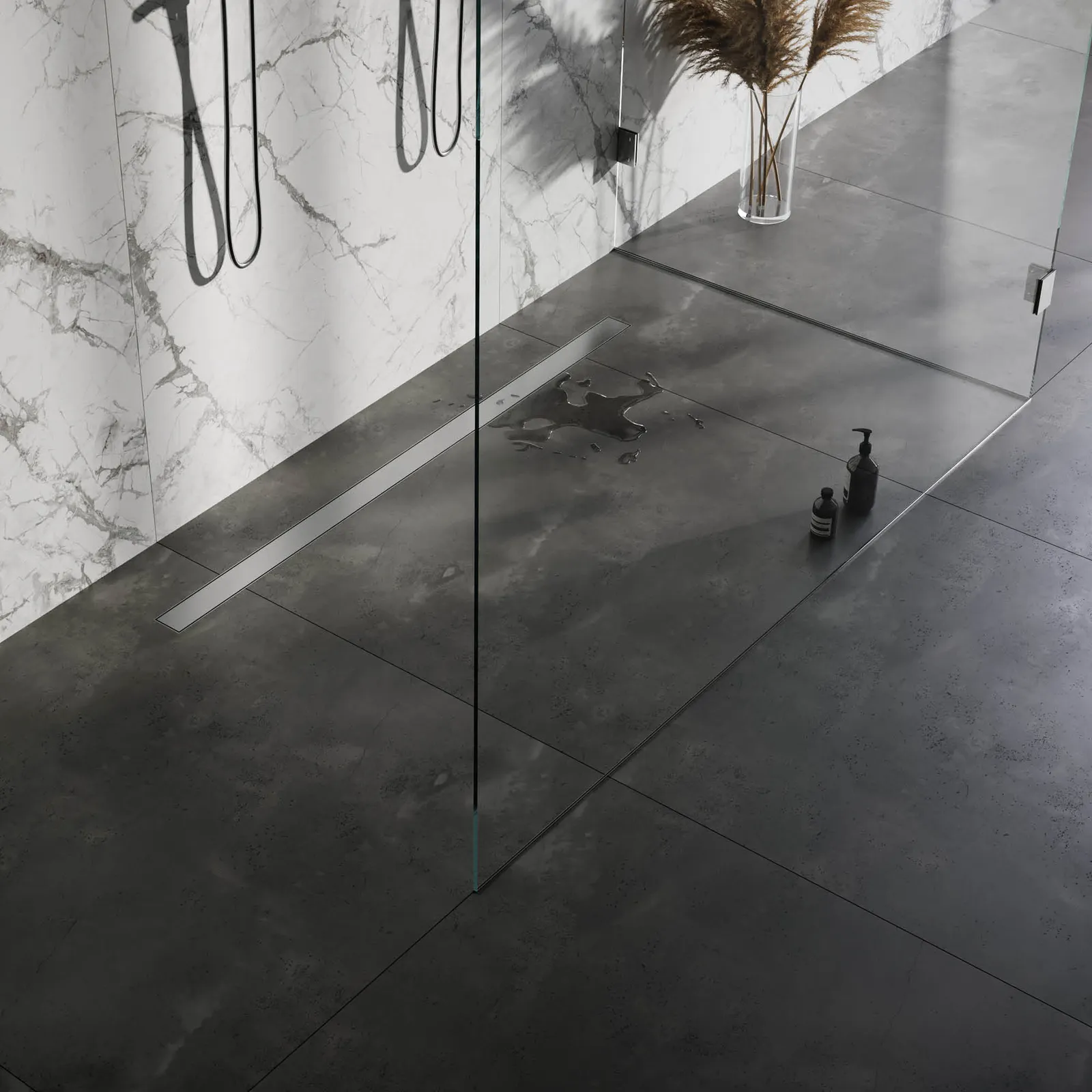 BRAUER Douchegoot met multifunctioneel rooster en flens 7 x 160, foto 3 van 4
