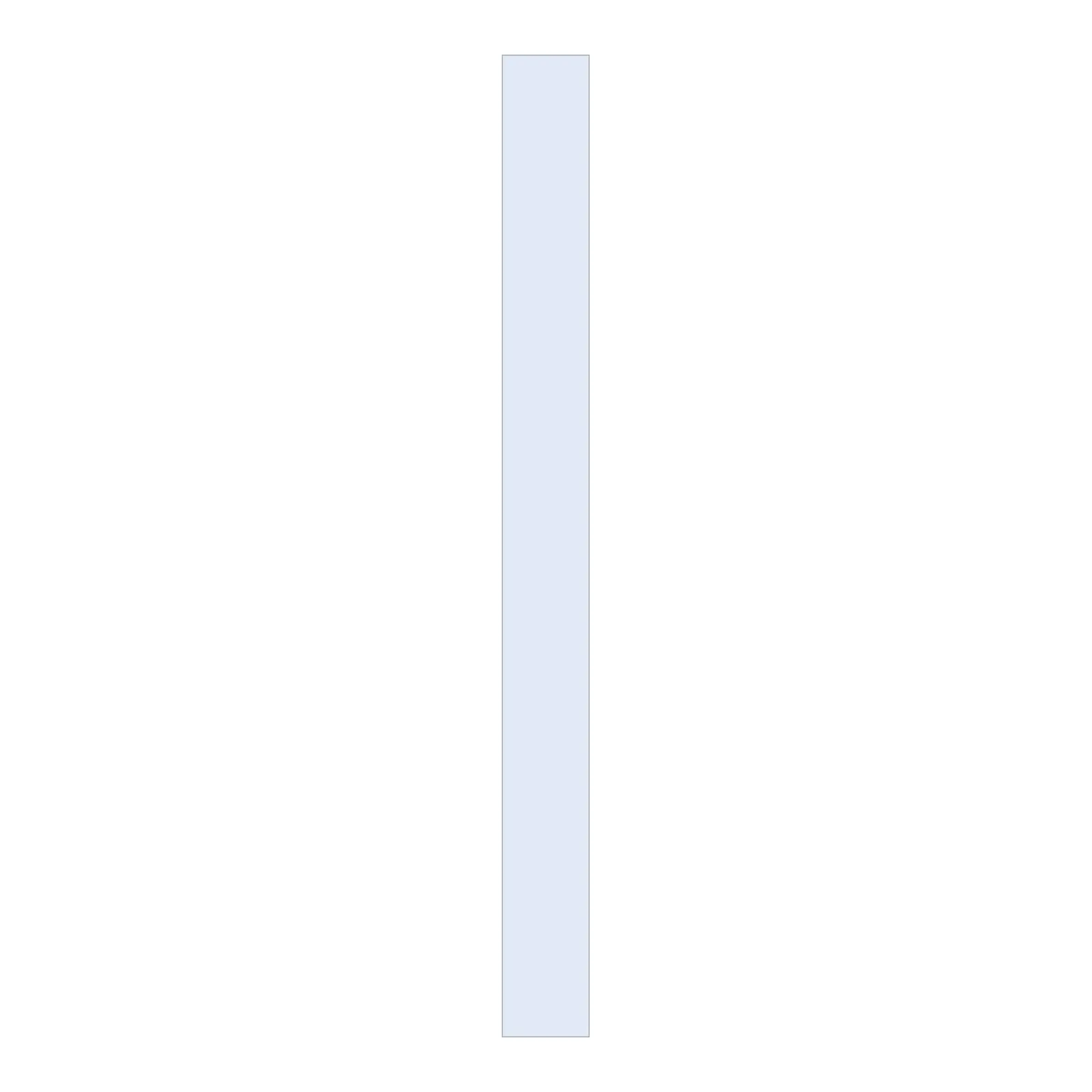 BRAUER Wand 30 helder glas zonder uitsparingen