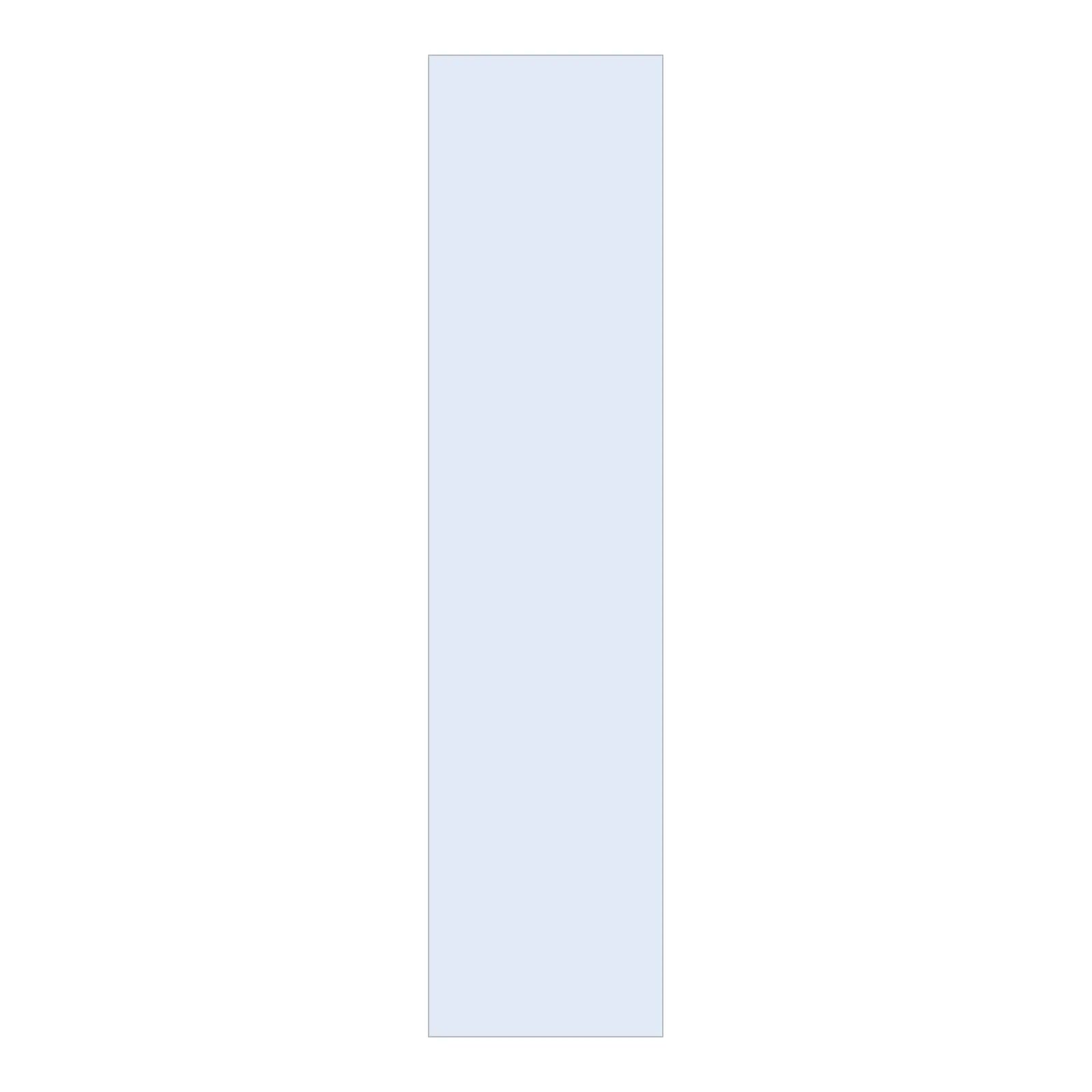BRAUER Wand 60 helder glas zonder uitsparingen